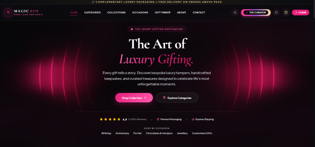 Magic Box E-Commerce